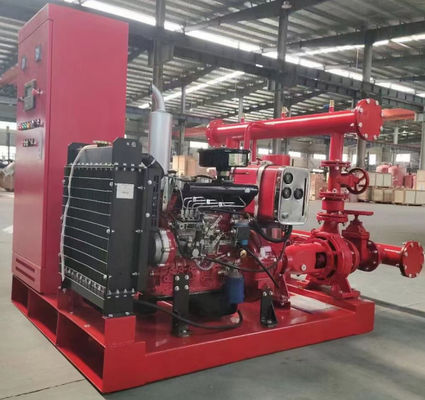 Giá tốt Động cơ diesel bơm lửa ly tâm với mức độ tiếng ồn thấp và nguồn điện trực tuyến