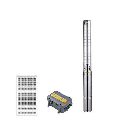 Good price Máy bơm nước năng lượng mặt trời chìm 1HP DC Máy bơm nước tưới nông nghiệp lỗ khoan 3 