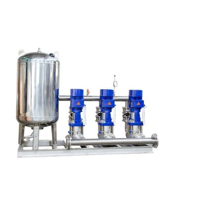 Good price Máy bơm nước tăng áp tần số Thiết bị cấp nước .SS304 bơm vật liệu có đường ống và bình áp lực trực tuyến