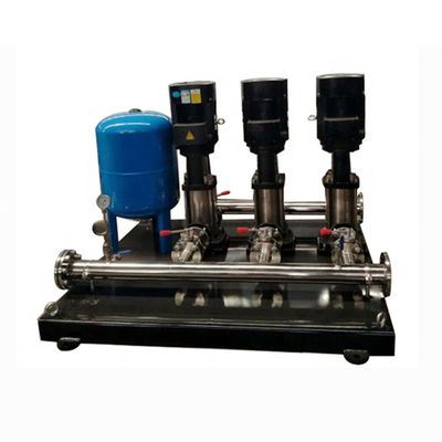 Good price Máy bơm nước tăng áp tần số Thiết bị cấp nước 1 chế độ chờ 1 khởi động .SS304 bơm vật liệu có đường ống và bình áp lực trực tuyến