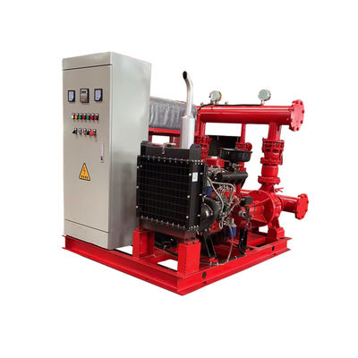 Good price Hệ thống máy bơm nước chữa cháy khẩn cấp 1000GPM 10Bar Nhiên liệu diesel 2950RPM trực tuyến