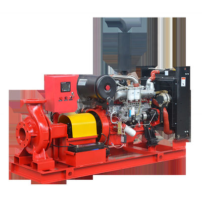 Hệ thống máy bơm nước chữa cháy khẩn cấp OEM Máy bơm tăng áp chữa cháy 3000GPM