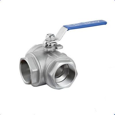 Good price Chủ đề bên trong Van bi 3 chiều Nước bằng thép không gỉ Sử dụng chung trực tuyến