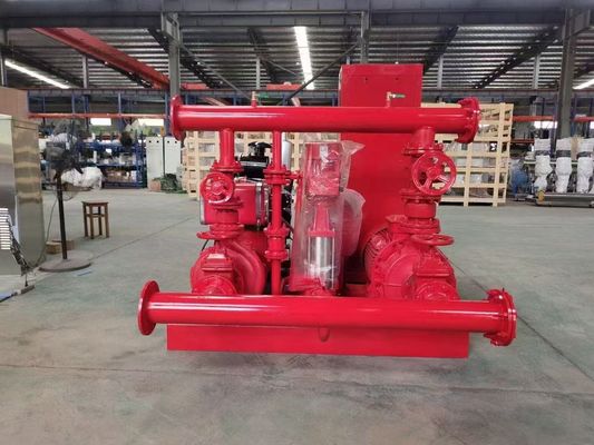 Good price Hệ thống bơm nước cứu hỏa khẩn cấp áp suất cao với điều khiển tự động 220/380 V/460 V tần số trực tuyến