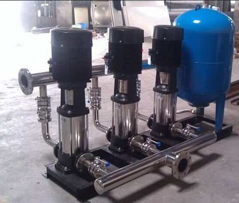 Good price Bộ bơm tăng áp nước bằng thép không gỉ với ống và bình áp lực trực tuyến