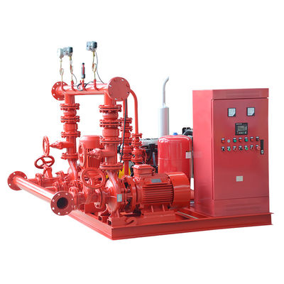 Good price Máy bơm tăng áp cứu hỏa 2900 vòng / phút Hệ thống máy bơm nước chữa cháy khẩn cấp 160m3 / H trực tuyến