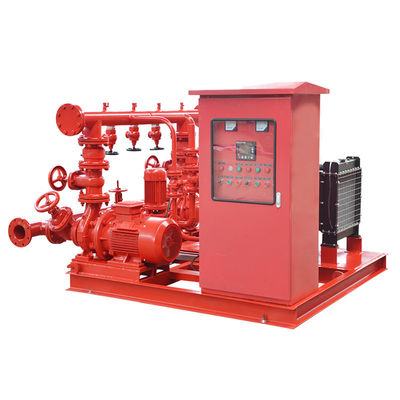 Hệ thống máy bơm nước chữa cháy khẩn cấp OEM Máy bơm tăng áp chữa cháy 3000GPM