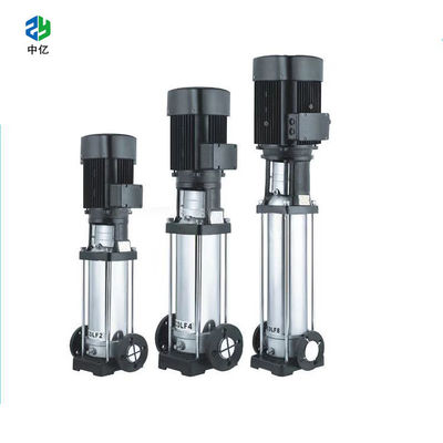 Good price Bơm ly tâm đa tầng trục đứng hiệu suất cao với hiệu suất 72% -92,5% trực tuyến