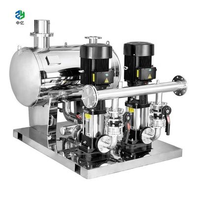 Bộ máy bơm tăng áp gia dụng bằng thép không gỉ Bộ máy bơm nước màu xanh / đen