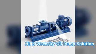 Máy bơm khoang tiến bộ mỏ dầu G40 cho chất lỏng nhớt